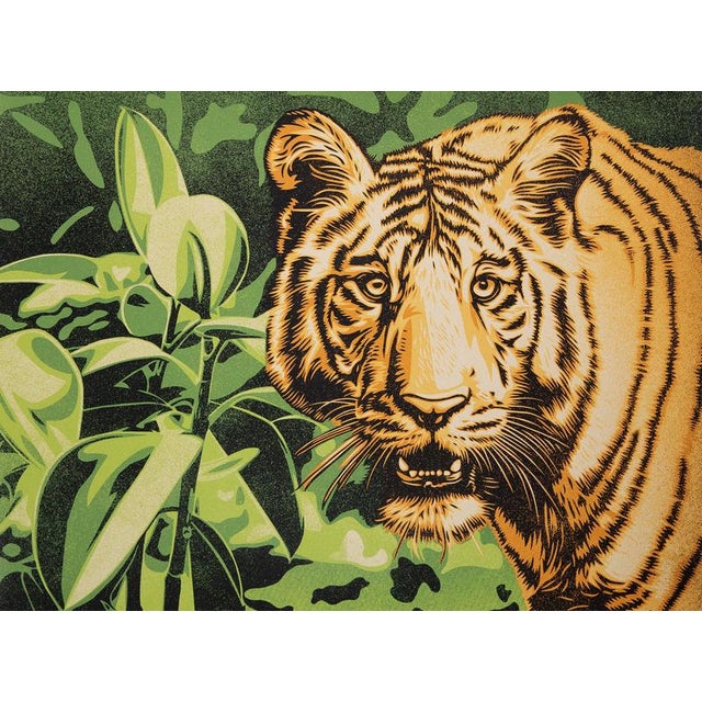 Shepard FAIREY aka OBEY GIANT (1970) Grace and Power under pressure Original color screen print Signed and dated 2022 in...