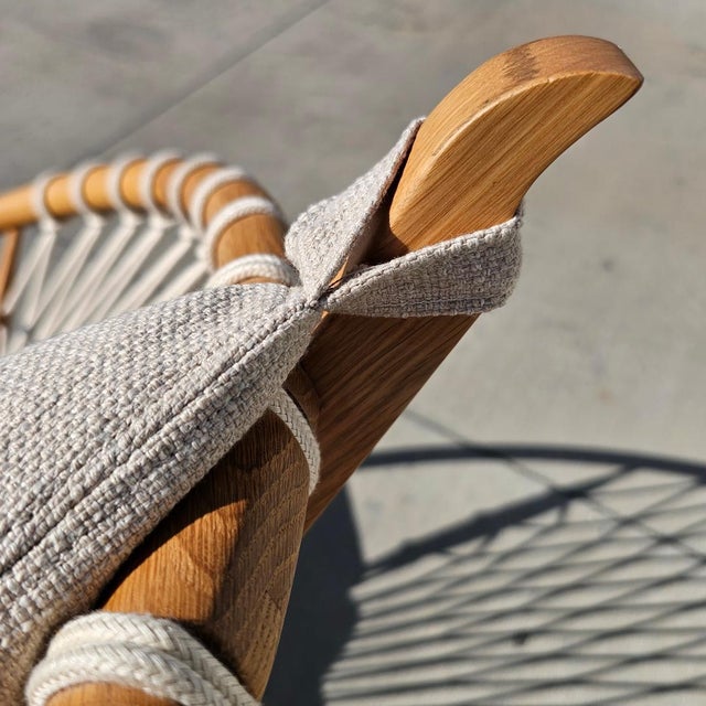 Outdoor Mayan Sunset Rope Chair For Sale In Los Angeles - Image 6 of 18