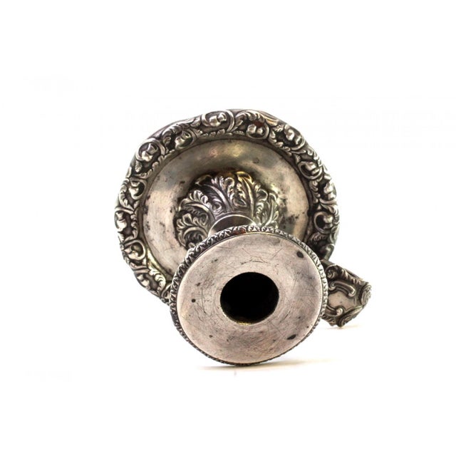 Silver Paddle with Revealed Floral Motifs For Sale - Image 5 of 10