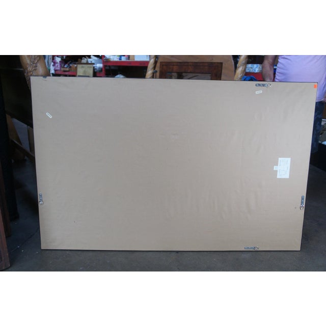 Wood Vintage Chelsea House Black & Gold Lawing Industrial Full Length Wall Mirror For Sale - Image 7 of 10