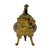 Mid-Century Japanese Champlevé Enamel Tripod Censer With Guardian Lion Finial For Sale - Image 4 of 12