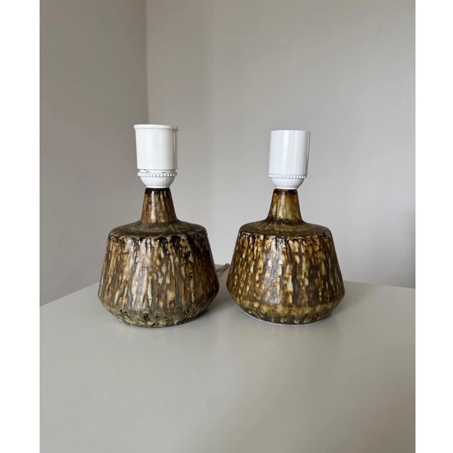 Table Lamps by Gunnar Nylund for Rörstrand, Sweden, 1960s, Set of 2 For Sale - Image 6 of 9