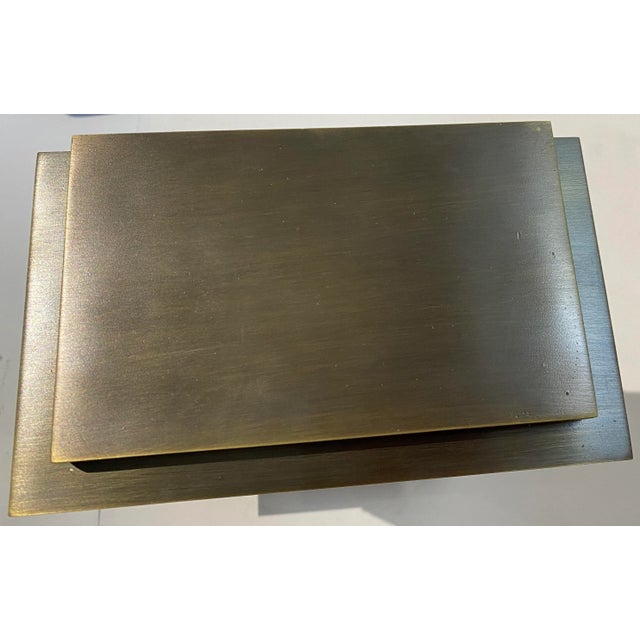 1920s Louis XVI Style Bronze Mantle Clock For Sale - Image 11 of 13