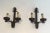 Wrought Iron Sconces, French, circa 1950 - Set of 3 For Sale - Image 9 of 13
