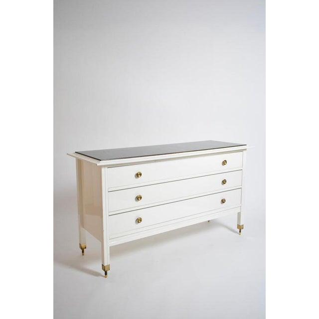 Vintage White Lacquered Chest of Drawers by Carlo De Carli, 1960s For Sale - Image 6 of 6
