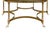 Labarge Mid-Century Modern Labarge Attributed Hollywood Regency Brass Coffee Table For Sale - Image 4 of 5