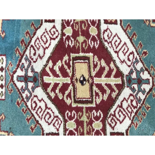 Vintage Turkish Konya Kazakh Rug, 1980s For Sale - Image 11 of 13