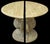 20th-C. Neoclassical Style Urn Form Demilune Console Tables With Tessellated Marble Tops, Pair For Sale - Image 4 of 6