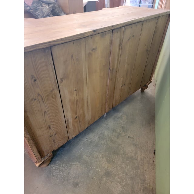 Antique Pine Dresser Base - From England - Circa 1890 For Sale - Image 12 of 12