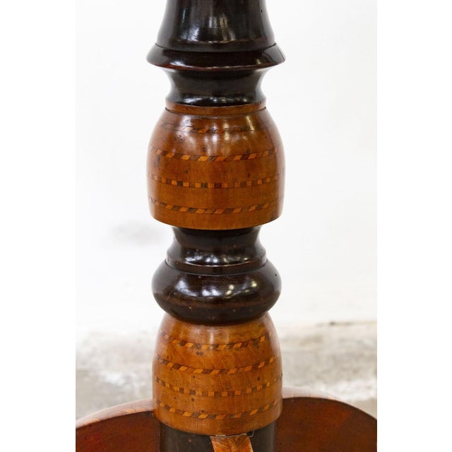 Mid-19th Century Inlaid Rolo Coffee Table For Sale - Image 4 of 10