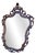 Large Louis XV Wall Mirror in Rocaille Carved Wood, 19th Century For Sale