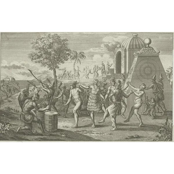 Portlock, Mexican Festivities in the Age of Discovery, 1794, Engraving For Sale - Image 3 of 8