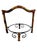 Vintage Tortoiseshell Rattan & Wrought Iron Round Tray Stand For Sale In Little Rock - Image 6 of 12