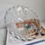 Glass Vintage Fostoria Bowl American Cubist For Sale - Image 7 of 11