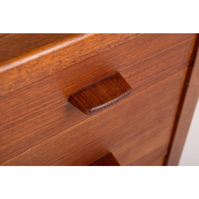 Beige Model Ry20 Sideboard in Teak and Rattan by Hans J. Wegner for Ry Mobler, 1950s For Sale - Image 8 of 14