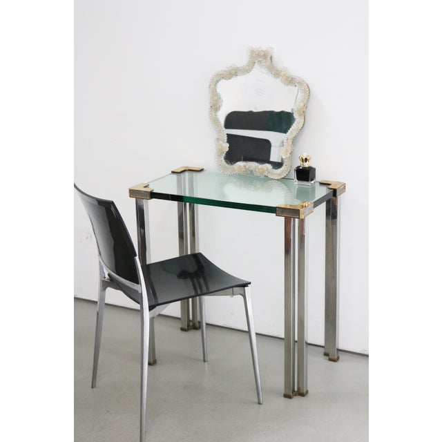 Peter Ghyczy Console table / dressing table 1970s Hollywood Regency style Width 71.5cm Depth 42cm Height 72cm Beautifully...