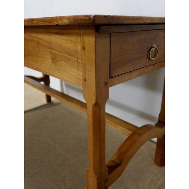 Rectangular Table in Solid Cherry Wood For Sale - Image 9 of 18