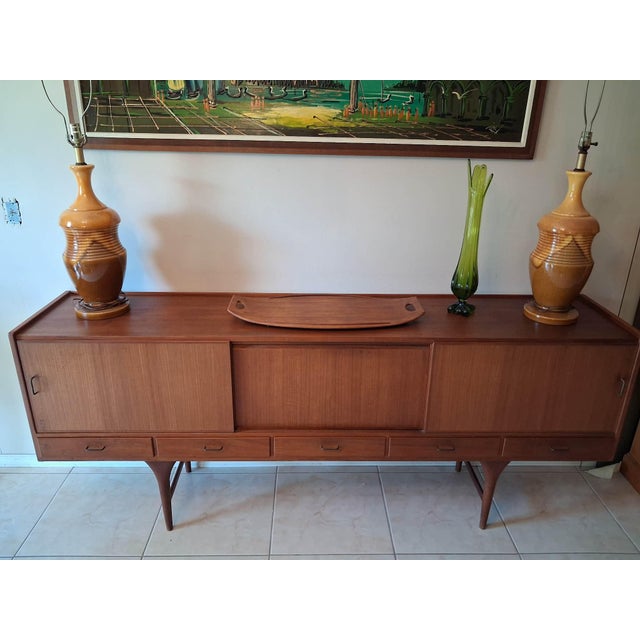 Mid Century Scandinavian Svante Skogh Teak Credenza / Sideboard. For Sale In Orlando - Image 6 of 13