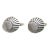 Georg Jensen Sterling Silver Sea Shell Cufflinks No. 99 - 2 Pieces For Sale
