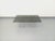 Vintage Space Age Rectangular Coffee Table in Smoked Glass and Chrome Metal, 1970s, in Very Good conditions. Designed 1970...