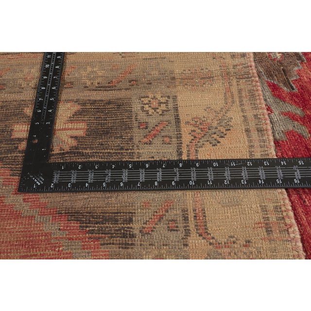 Textile Vintage Turkish Oushak Rug, 05'03 X 12'00 For Sale - Image 7 of 10