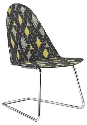 German Cantilever Side Chair by Walter Pabst for Mauser Works Waldeck, 1950s