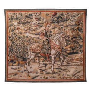 Nobleman on Horseback Gobelin For Sale