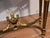 1880s Antique French Louis XVI Gold Gilt and Ebonized Carved Wood & Marble Top Console Table For Sale - Image 10 of 18