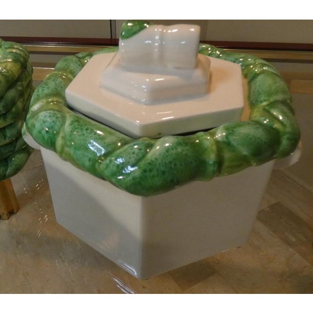 Green Germoglio Dinnerware Set by Colin Morrow for Arpex, Italy, 1970s, Set of 26 For Sale - Image 8 of 15