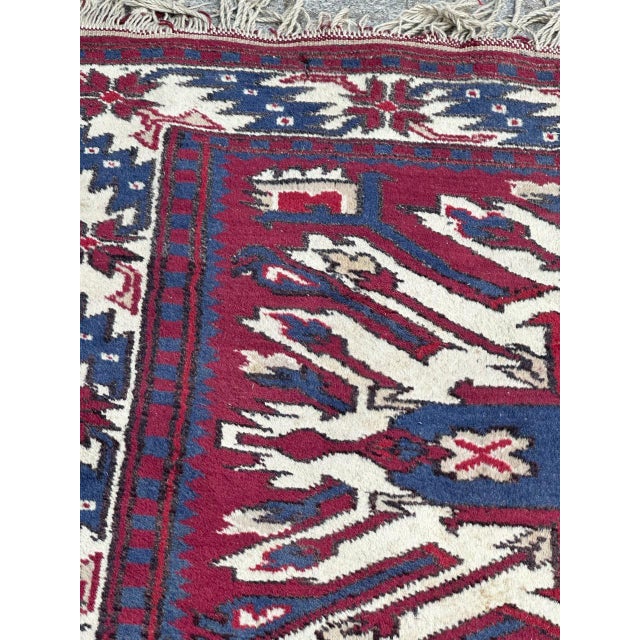 Vintage Turkish Rug, 1970s For Sale - Image 17 of 18