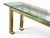 Mastercraft Mid 20th Century Attributed Mastercraft Brass & Glass Console Table For Sale - Image 4 of 11