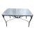 Vintage Wrought Iron Outdoor Table For Sale