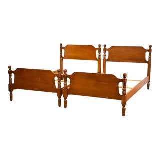 Solid Maple Twin Beds For Sale