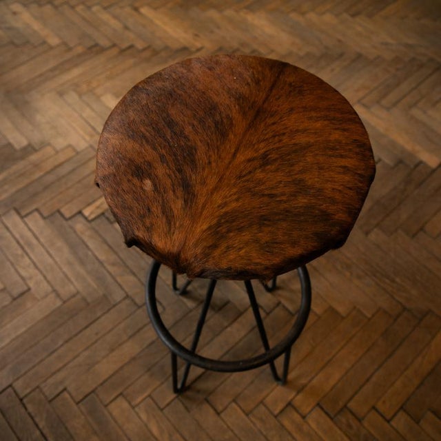 Bar Stools by Pierre Paulin for Thonet, 1950s, Set of 3 For Sale - Image 6 of 17