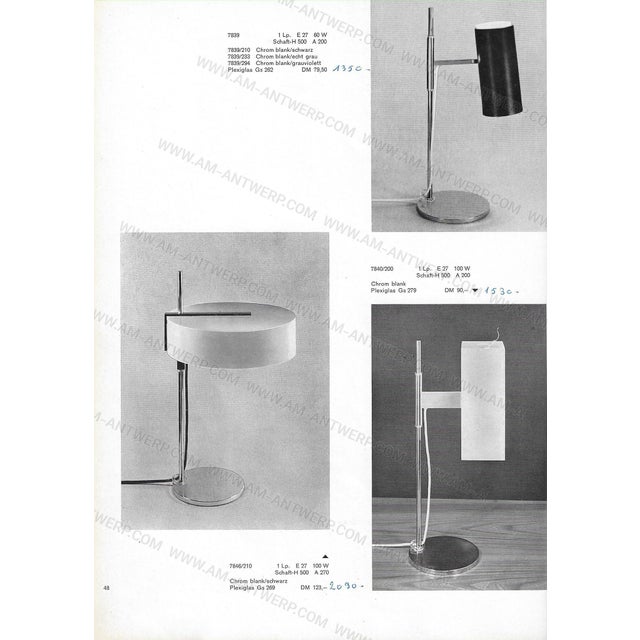 Table Lamp by Cosack, 1960 For Sale - Image 13 of 15