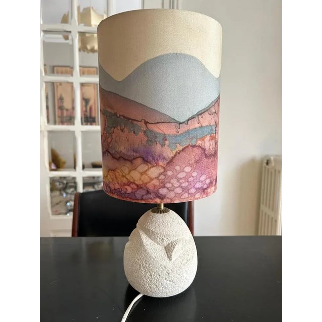 1970s Natural Stone Table Lamp, 1970s For Sale - Image 5 of 9