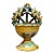 Vintage Polychromed Ceramic Incensario For Sale