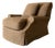 Belgian Chair Slip Covered For Sale