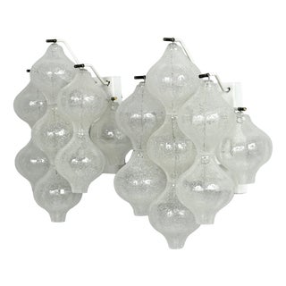 Vintage Tulipan Wall Lights from Kalmar Franken KG, Austria, 1960s, Set of 2 For Sale