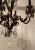 1950s French Iron & Crystal Chandelier For Sale In New York - Image 6 of 13