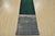 Tabriz Runner 2’5” X 13’3” Blue Wool Vintage Overdyed Hand-Knotted Rug For Sale - Image 10 of 11