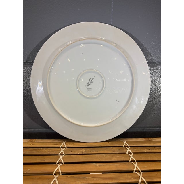 Erté Vintage Erté “Moonlight” Porcelain Collector Plate, Art Deco, 1988 For Sale - Image 4 of 5
