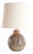 1960s Mid Century Modern Michael Andersen & Son, Table Lamp, Brown Stoneware For Sale