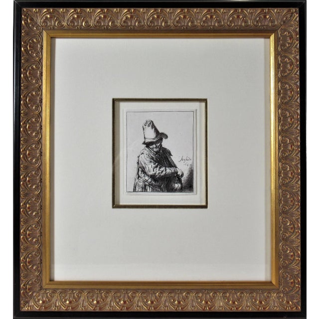 Adriaen van Ostade, The organ Grinder, 1672 For Sale