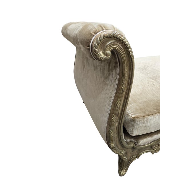 Vintage Marge Carson French Louis XV Style Daybed Newly Reupholstered, Attrbiuted For Sale - Image 12 of 12
