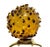 1960sMid-Century Modern Murano Style Tortoiseshell Art Glass Table Lamp W/Optional Contemporary Shade For Sale In Las Vegas - Image 6 of 9
