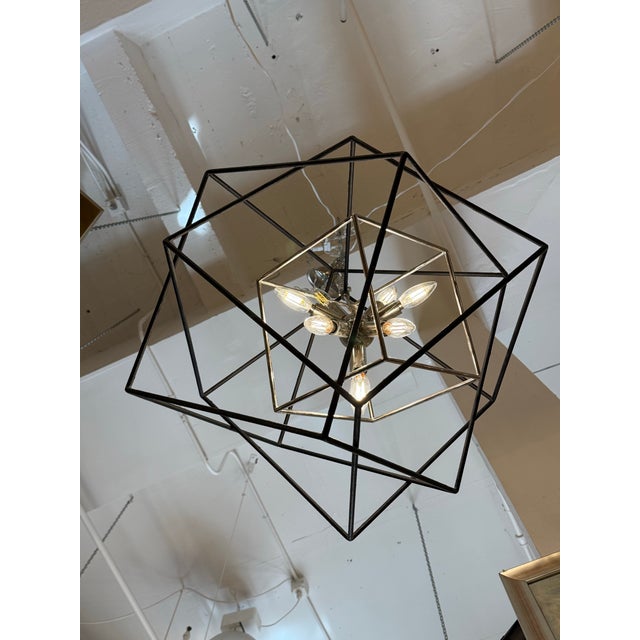 Hudson Valley Lighting Roundout Nine-Light Chandelier For Sale In San Francisco - Image 6 of 12