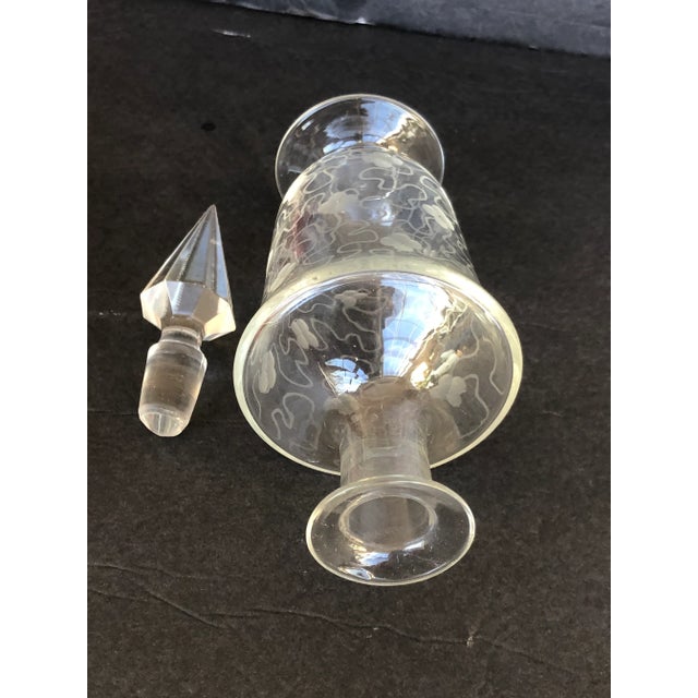 Transparent 19th Century Victorian Glass Perfume For Sale - Image 8 of 13