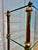 Mid-Century Brass Glass Étagère Bookcase Display For Sale - Image 10 of 17