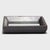 Simple lines, a modest form, and a layer of hand-brushed lacquer give this petite wooden tray a provincial charm that...